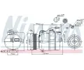 NISSENS Kompresor - klimatizace NIS 89054, 89054