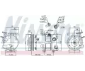 NISSENS Kompresor klimatizace NIS 890573, 890573