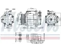 NISSENS Kompresor klimatizace NIS 890584, 890584