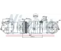 NISSENS Kompresor klimatizace NIS 89058, 89058