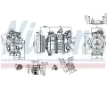 NISSENS Kompresor klimatizace ** FIRST FIT ** NIS 890602, 890602