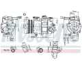 NISSENS Kompresor klimatizace ** FIRST FIT ** NIS 890620, 890620