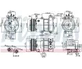 NISSENS Kompresor klimatizace NIS 890664, 890664