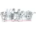 NISSENS Kompresor klimatizace NIS 890685, 890685