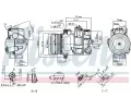Kompresor klimatizace NISSENS ‐ NIS 890696