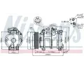 NISSENS Kompresor klimatizace NIS 89074, 89074