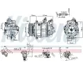 Kompresor klimatizace NISSENS ‐ NIS 890754