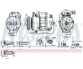 NISSENS Kompresor klimatizace NIS 890759, 890759