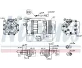 NISSENS Kompresor klimatizace NIS 890761, 890761