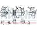 Kompresor klimatizace NISSENS ‐ NIS 890800
