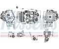 NISSENS Kompresor klimatizace ** FIRST FIT ** NIS 890804, 890804