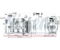 NISSENS Kompresor - klimatizace NIS 89081, 89081