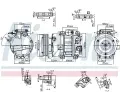 Kompresor klimatizace NISSENS ‐ NIS 890917