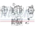 NISSENS Kompresor - klimatizace NIS 89091, 89091