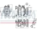 NISSENS Kompresor - klimatizace NIS 89094, 89094