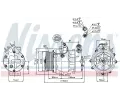 NISSENS Kompresor klimatizace NIS 89095, 89095