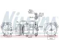 NISSENS Kompresor klimatizace NIS 89100, 89100