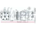 NISSENS Kompresor klimatizace NIS 89123, 89123