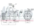 NISSENS Kompresor klimatizace NIS 89147, 89147