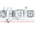 NISSENS Kompresor klimatizace NIS 89192, 89192