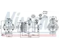 NISSENS Kompresor - klimatizace NIS 89196, 89196