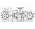 NISSENS Kompresor - klimatizace NIS 89241, 89241