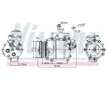 NISSENS Kompresor klimatizace NIS 89245, 89245