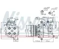 NISSENS Kompresor klimatizace NIS 89246, 89246
