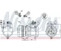 NISSENS Kompresor klimatizace NIS 89255, 89255
