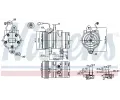 NISSENS Kompresor klimatizace NIS 89261, 89261