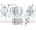 NISSENS Kompresor klimatizace NIS 89275, 89275