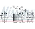 NISSENS Kompresor klimatizace NIS 89294, 89294