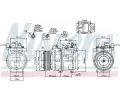 NISSENS Kompresor klimatizace NIS 89301, 89301