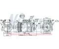 NISSENS Kompresor klimatizace NIS 89304, 89304