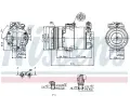 NISSENS Kompresor klimatizace NIS 89333, 89333