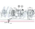 NISSENS Kompresor klimatizace NIS 89394, 89394