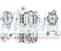 NISSENS Kompresor klimatizace NIS 89412, 89412