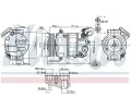 NISSENS Kompresor klimatizace NIS 89420, 89420