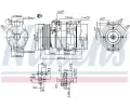 NISSENS Kompresor klimatizace NIS 89558, 89558