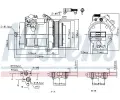 NISSENS Kompresor klimatizace NIS 89606, 89606