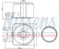 NISSENS Chladi oleje NIS 90603, 90603