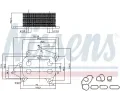NISSENS Chladi oleje NIS 90670, 90670