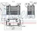NISSENS Chladi oleje automatick pevodovky NIS 90722, 90722