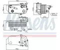 NISSENS Chladi oleje automatick pevodovky NIS 90736, 90736