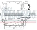 NISSENS Chladi oleje NIS 90784, 90784