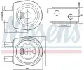 NISSENS Chladi oleje NIS 90850, 90850