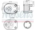 NISSENS Chladi� oleje NIS 90898, 90898