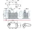 NISSENS Chladi oleje NIS 90905, 90905