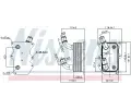 NISSENS Chladič oleje NIS 90919, 90919