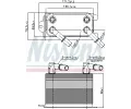 NISSENS Chladič oleje NIS 90949, 90949